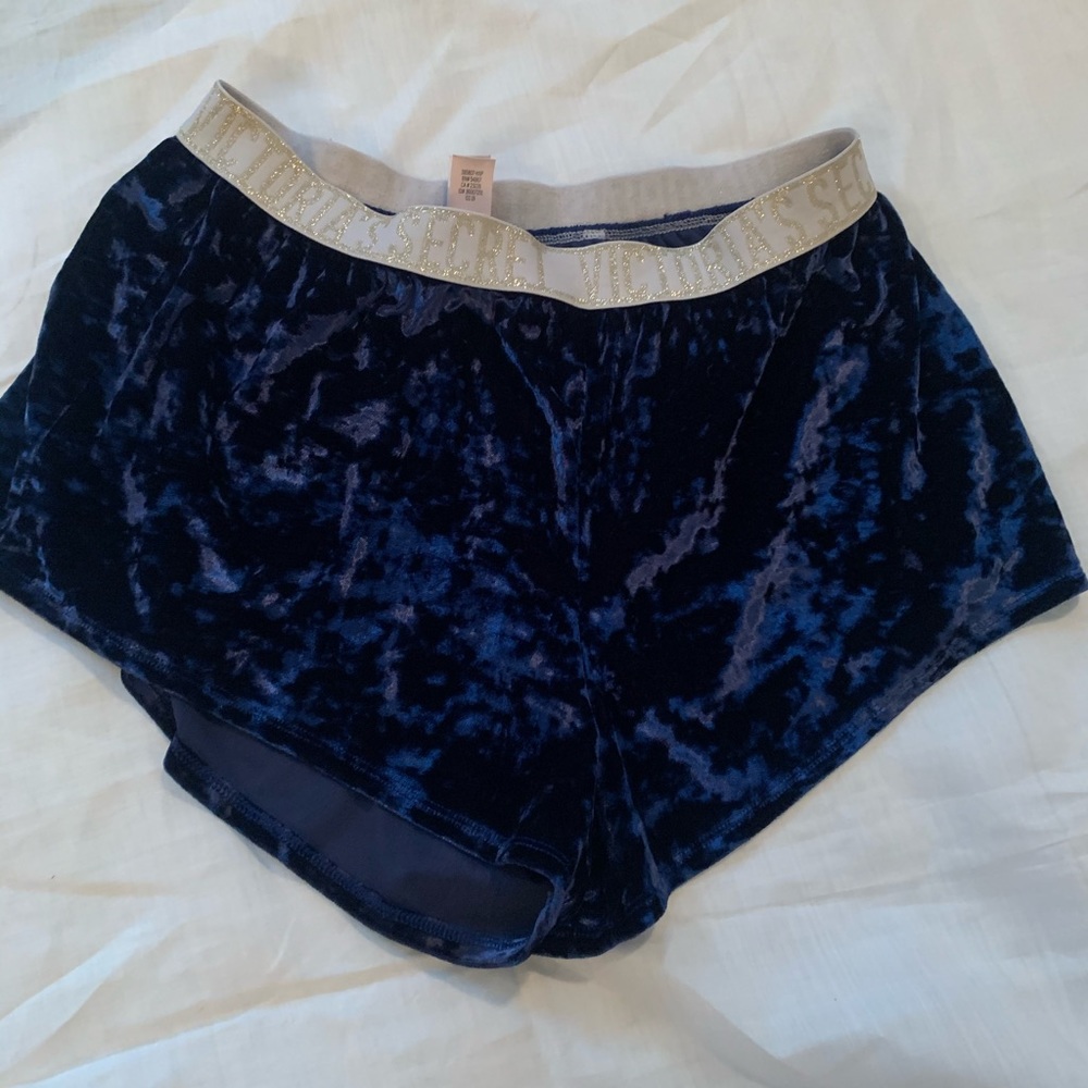 Victoria Secret Velvet Sleep Shorts